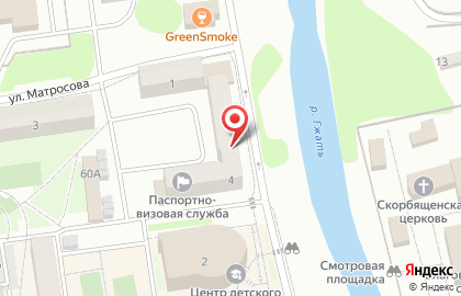 Гипермаркет Магнит в Смоленске на карте