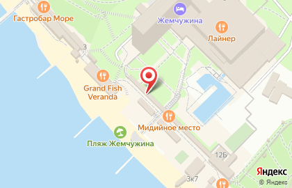 Магазин сувениров в Сочи на карте