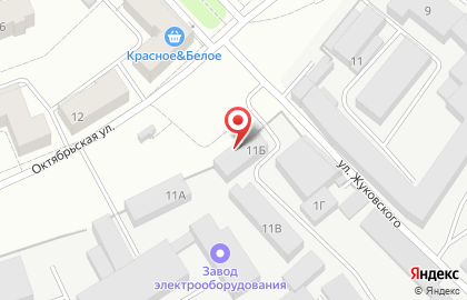 Компания Горстройснаб на Октябрьской улице на карте