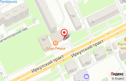 Магазин Масломаркет на Иркутском тракте на карте