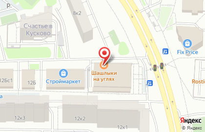 Магазин фастфудной продукции на Вешняковской улице на карте