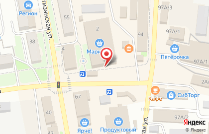 Магазин суши Суши Маркет Черепаново на улице Романова на карте