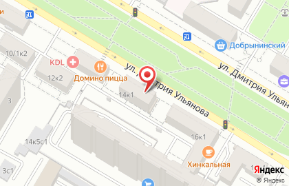 Студия маникюра и педикюра 4hands на улице Дмитрия Ульянова, 14 к 1 на карте