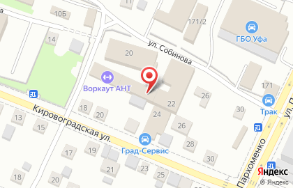 Автосервис Инженер на Кировоградской улице на карте