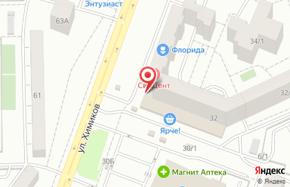 Оптово-розничный магазин текстиля в Советском районе на карте