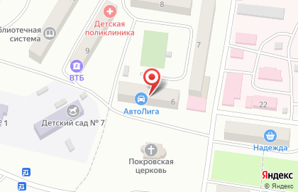 АвтоЛига в Петровск-Забайкальском на карте