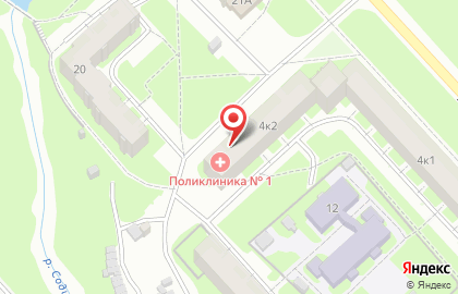 Городская поликлиника Вологодская городская поликлиника №1 в Вологде на карте