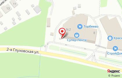 Киоск фастфудной продукции в Москве на карте