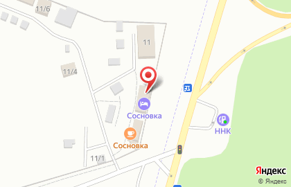 Сосновка 13 км на карте