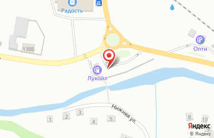 АЗС Лукойл на Главной улице на карте