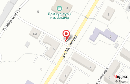 Продуктовый магазин в Челябинске на карте