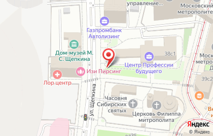 Киоск по продаже разливных напитков, Мещанский район на карте