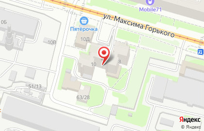 Отдел службы судебных приставов Зареченского района на карте