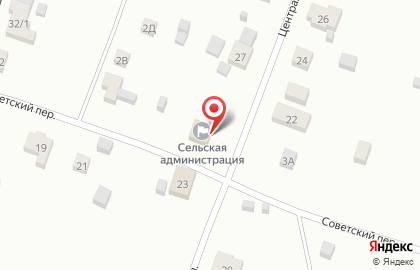 Зеленый Квартал в Советском переулке на карте