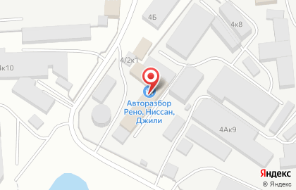 Центр авторазбора официальный представитель Renault, Nissan, Geely в Калининском районе на карте