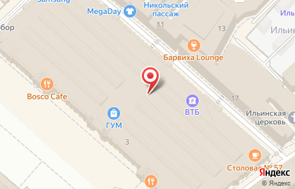 Банкомат СберБанк на Красной площади на карте