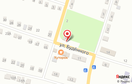 Кафе быстрого питания на улице Будённого на карте