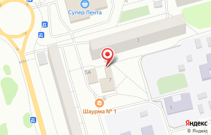 Парикмахерская Златовласка в Советском районе на карте
