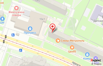Ателье по пошиву и ремонту одежды на проспекте Науки на карте
