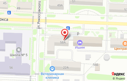 Фирменный магазин Сельский дворик на улице Карла Маркса на карте
