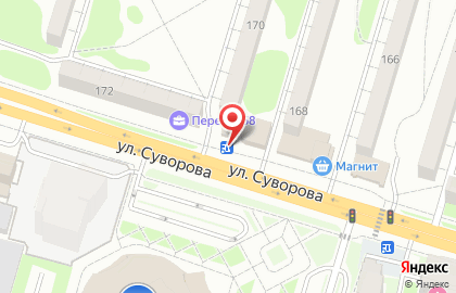 Киоск в Ленинском районе на карте