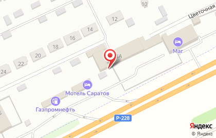 Торгово-сервисная компания Цеппелин Русланд на Цветочной улице на карте