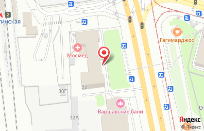 Мобил Элемент на Варшавском шоссе на карте