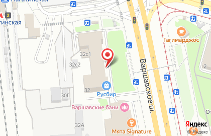 Заборчиков на Варшавском шоссе на карте