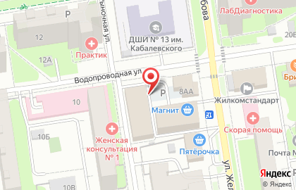 Киоск по продаже мясной продукции в Дзержинском районе на карте