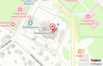 Собор Троицы Живоначальной на карте