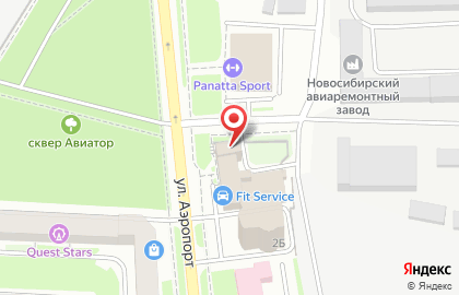 ООО Инфинити на улице Аэропорт на карте