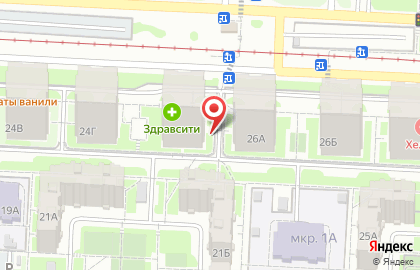Служба доставки суши БыстроSUSHI в Ленинском районе на карте