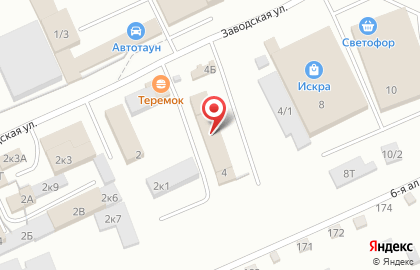 СТО Totachi на Заводской улице на карте