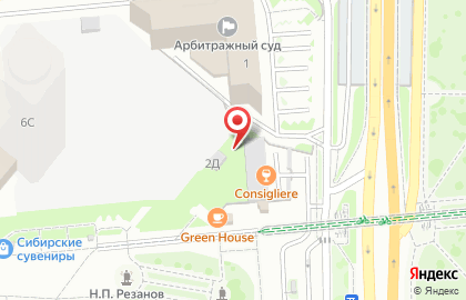 Кафе Дуплет в Центральном районе на карте