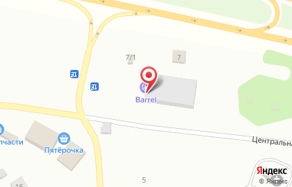 Дельта-М на Центральной улице на карте