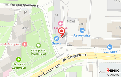 Строительная компания Стройресурс в Свердловском районе на карте