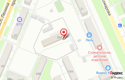 Администрация Ленинского района Управление образования на проспекте Ленина на карте