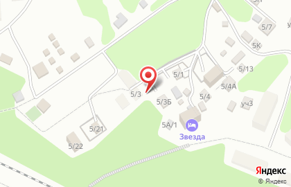 Космос, пансионат на карте
