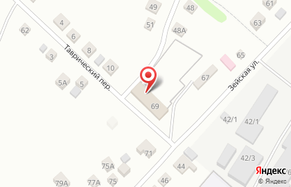 Зейский на карте
