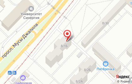 Магазин Красное&белое в Набережных Челнах на карте