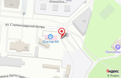 Автошкола на улице Академика Легостаева в Королеве на карте