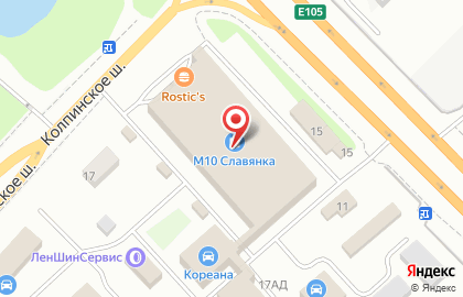 220 Вольт на Московском шоссе на карте
