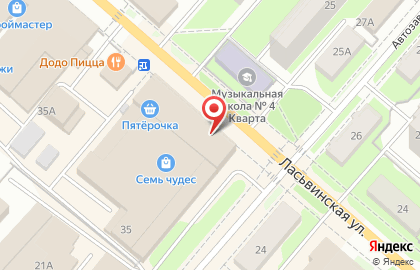 Салон связи Связной на Автозаводской улице на карте