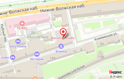 SkyNet на Кожевенной улице на карте