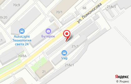 Автопомощь служба эвакуации и помощи на дорогах в Железнодорожном районе на карте