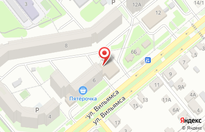 Секонд-хенд на ул. Вильямса, 6 на карте