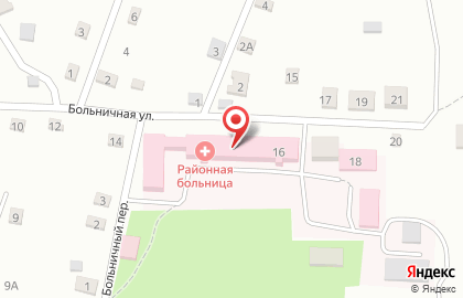 Больница Николаевская районная больница на карте