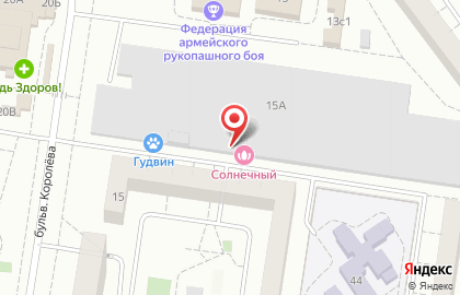 Парикмахерская Солнечный в Автозаводском районе на карте