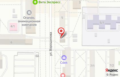Салон-парикмахерская Багира в Орджоникидзевском районе на карте