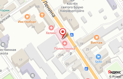 Хеликс на карте